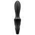 Satisfyer Heat Climax - pametan, grejni analni vibrator (crni)