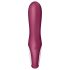 Satisfyer Hot Bunny - pametni grejni vibrator sa dodatkom za klitoris (crveni)