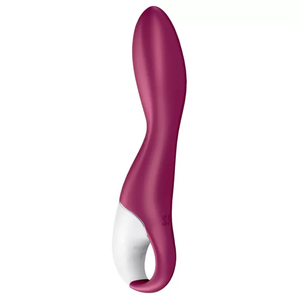 Satisfyer Heated Thrill - vibrator sa zagrevanjem upravljan aplikacijom (crveni)