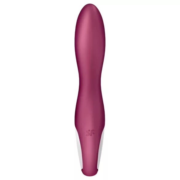Satisfyer Heated Thrill - vibrator sa zagrevanjem upravljan aplikacijom (crveni)
