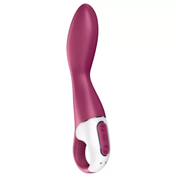 Satisfyer Heated Thrill - vibrator sa zagrevanjem upravljan aplikacijom (crveni)
