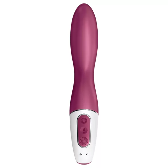 Satisfyer Heated Thrill - vibrator sa zagrevanjem upravljan aplikacijom (crveni)