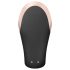 Satisfyer Double Love - pametni, daljinski vibrator za parove (crni)
