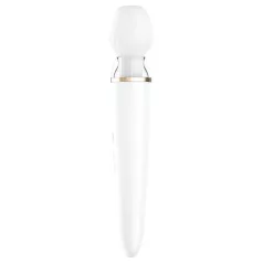 Satisfyer Double Wand-er - pametan beli masažer i vibrator