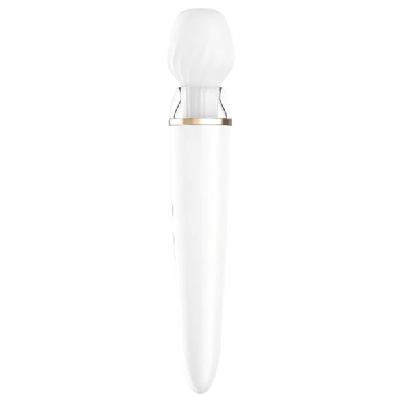Satisfyer Double Wand-er - pametan beli masažer i vibrator