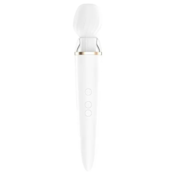 Satisfyer Double Wand-er - pametan beli masažer i vibrator