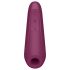 Satisfyer Curvy 1+ - pametan uzbuđivač za klitoris (crveni)