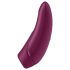 Satisfyer Curvy 1+ - pametan uzbuđivač za klitoris (crveni)