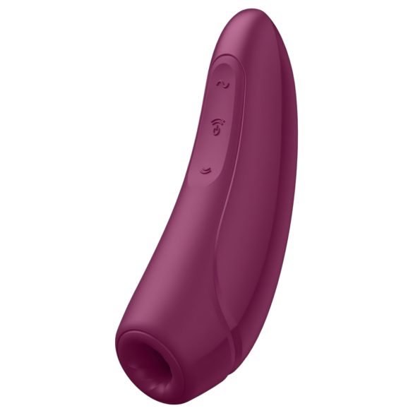 Satisfyer Curvy 1+ - pametan uzbuđivač za klitoris (crveni)