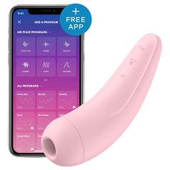   Satisfyer Curvy 2+ - pametni stimulator klitorisa s vazdušnim talasima (pink)