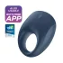 Satisfyer Strong One - pametni vibratorni prsten za penis (plava)