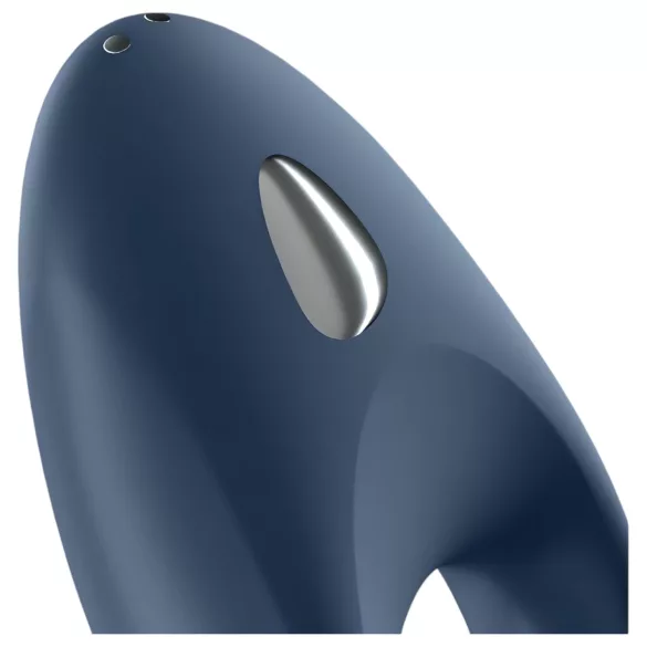 Satisfyer Mighty One - pametan vibro-prsten za penis (plavi)