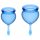 Satisfyer Feel Good set: menstrualna čašica (plava) - 2 kom