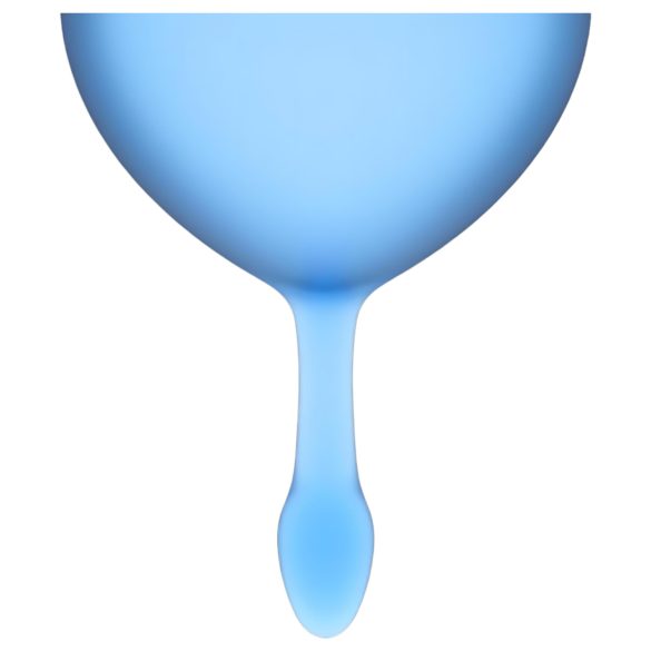 Satisfyer Feel Good set: menstrualna čašica (plava) - 2 kom