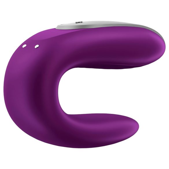 Satisfyer Double Fun - pametni vibrator za parove (ljubičasti)