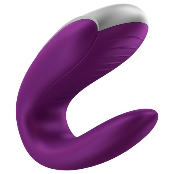 Satisfyer Double Fun - pametni vibrator za parove (ljubičasti)