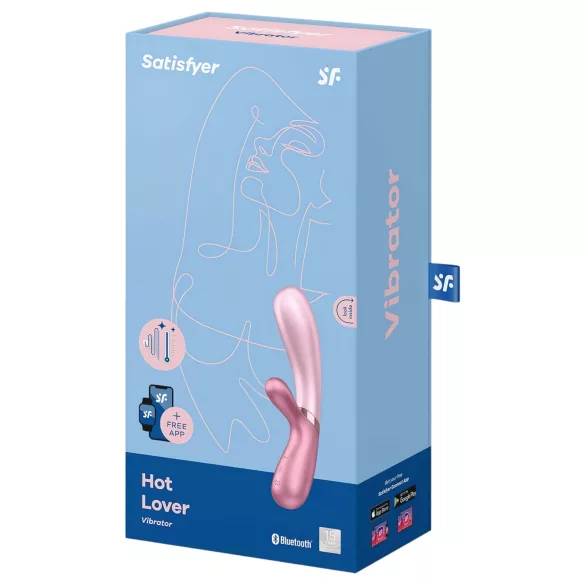 Satisfyer Hot Lover - pametni vibrator (roze)