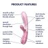 Satisfyer Hot Lover - pametni vibrator (roze)