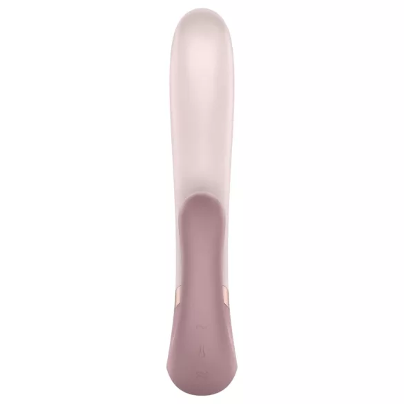 Satisfyer Heat Wave - pametni, grejni vibrator sa ručkom (bež)