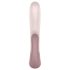Satisfyer Heat Wave - pametni, grejni vibrator sa ručkom (bež)