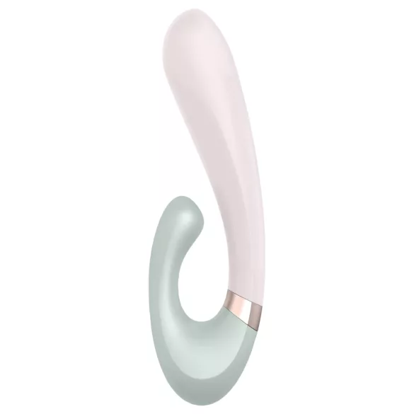 Satisfyer Heat Wave - aplikacijom upravljani vibrator sa zagrevanjem (menta)