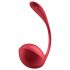 Satisfyer Shiny Petal - radio vibrirajuće jaje (crveno)