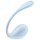 Satisfyer Glatka latica - pametno vibrirajuće jaje (plavo)