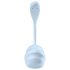 Satisfyer Glatka latica - pametno vibrirajuće jaje (plavo)