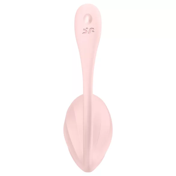 Satisfyer Ribbed Petal - radio vibrirajuće jaje (pink)