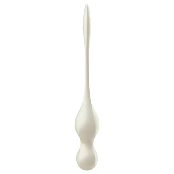 Satisfyer Love Birds 1 - вибрирајуће гејша куглице са управљањем преко апликације (беле)