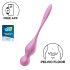 Satisfyer Love Birds 1 - pametna, vibrirajuća ljubavna kuglica (roze)