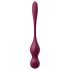 Satisfyer Love Birds Vary - pametne, višenamenske gejša kuglice (crvene)