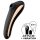 Satisfyer Dual Kiss - bežični vibrator za vaginalnu i klitoralnu stimulaciju (crni)
