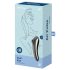 Satisfyer Dual Kiss - bežični vibrator za vaginalnu i klitoralnu stimulaciju (crni)