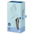 Satisfyer Dual Kiss - bežični vibrator za vaginalnu i klitoralnu stimulaciju (crni)