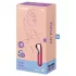 Satisfyer Dual Love - pametni vaginalni i klitoralni vibrator (crveni)