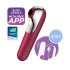 Satisfyer Dual Love - pametni vaginalni i klitoralni vibrator (crveni)