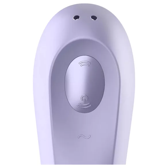 Satisfyer Dual Pleasure - pametan 2u1 vazdušni vibrator (ljubičasti)