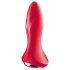 Satisfyer Rotator Plug 1 - analni vibrator sa perlama (crveni)