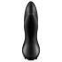 Satisfyer Rotator Plug 1 - analni vibrirajući čep sa kuglicama (crna)