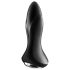 Satisfyer Rotator Plug 1 - analni vibrirajući čep sa kuglicama (crna)