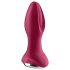 Satisfyer Rotator Plug 2 - Punjiva analna vibracija sa kuglicama (crvena)