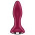 Satisfyer Rotator Plug 2 - Punjiva analna vibracija sa kuglicama (crvena)