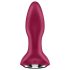 Satisfyer Rotator Plug 2 - Punjiva analna vibracija sa kuglicama (crvena)