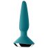 Satisfyer Plug-ilicious 1 - pametan analni vibrator (zeleni)
