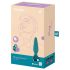 Satisfyer Plug-ilicious 1 - pametan analni vibrator (zeleni)