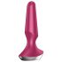 Satisfyer Plug-ilicious 2 - pametni analni vibrator (crvena)