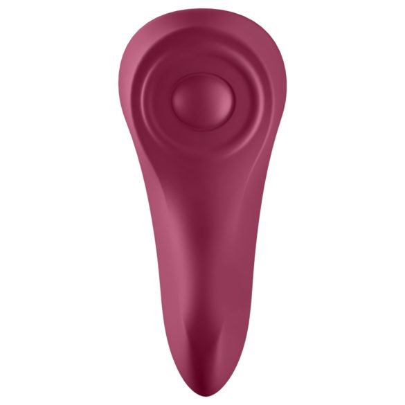 Satisfyer Sexy Secret - pametni vodootporni vibrator za gaćice (crvena)
