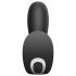 Satisfyer Top Secret Plus - pametna trostruka vibrator (crna)