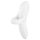 Satisfyer Bold Lover - Punjivi, vodootporni prstni vibrator (bela)